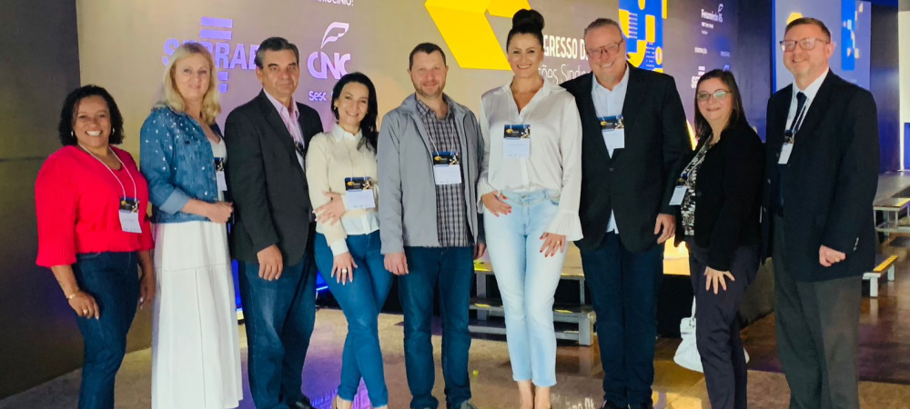 Comitiva do Sindilojas Caxias participa do 7º Congresso de Relações Sindicais e do Trabalho em Torres
